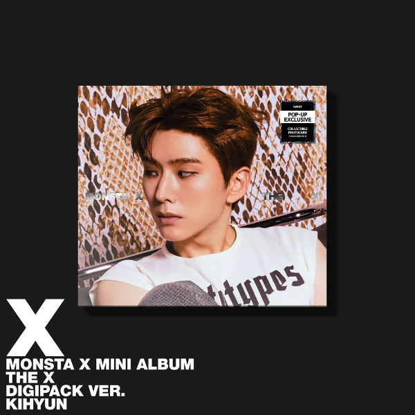 MONSTA X キヒョン KIHYUN 購入特典 ポップアップ popup MONSTA X - THE X [13th Mini Album - Digipack POP-UP Ver