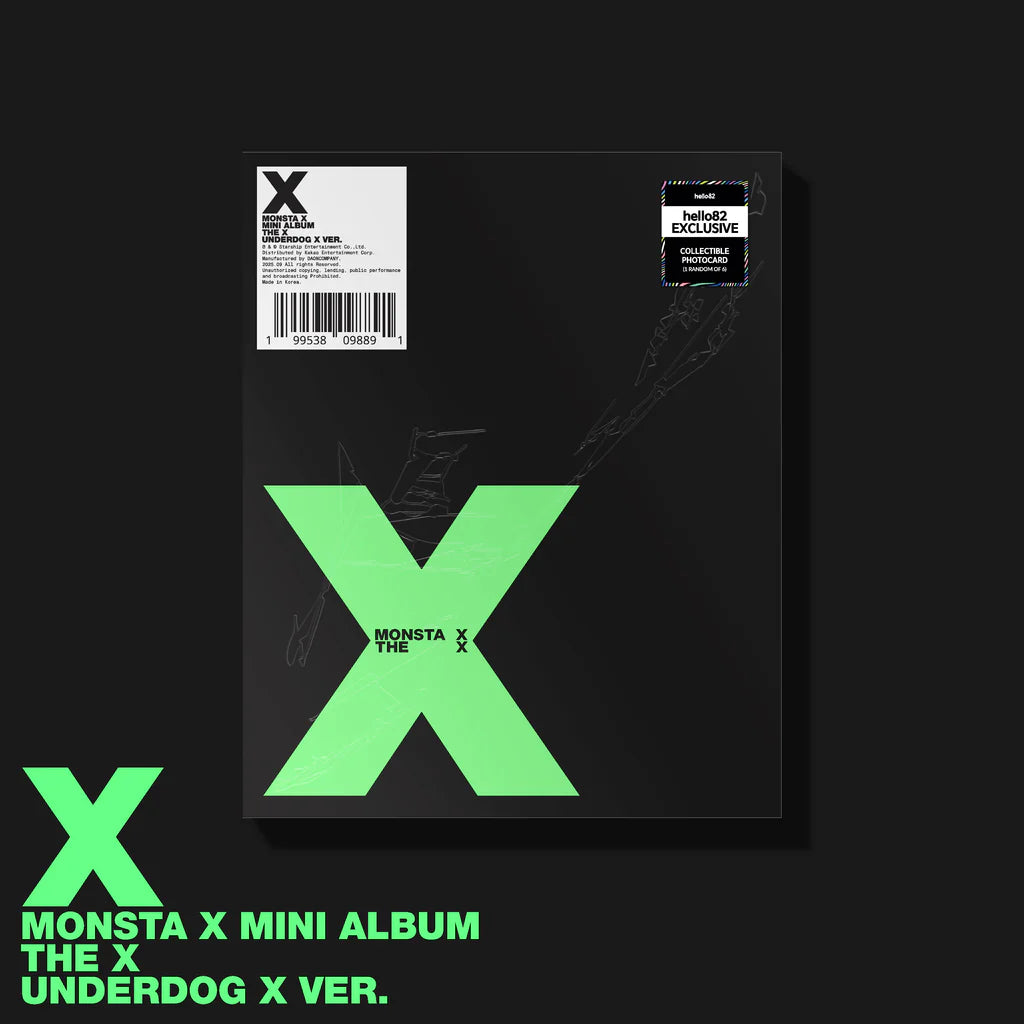 MONSTA X - THE X [13th Mini Album - hello82 Exclusive Ver