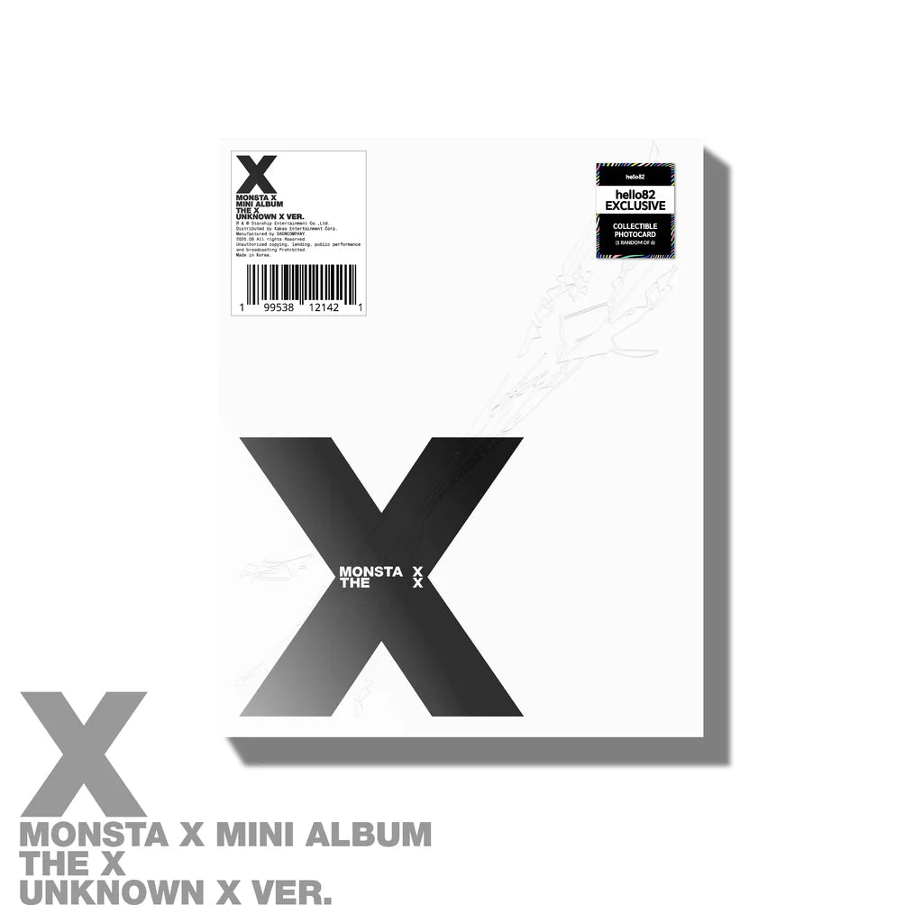MONSTA X - THE X [13th Mini Album - hello82 Exclusive Ver