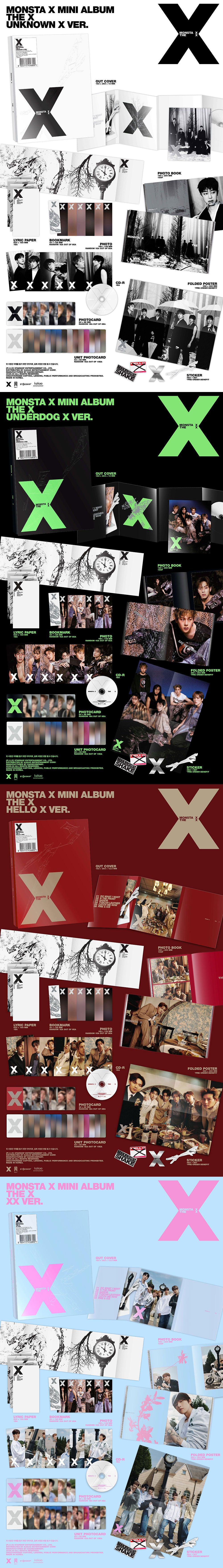 MONSTA X - THE X [13th Mini Album]