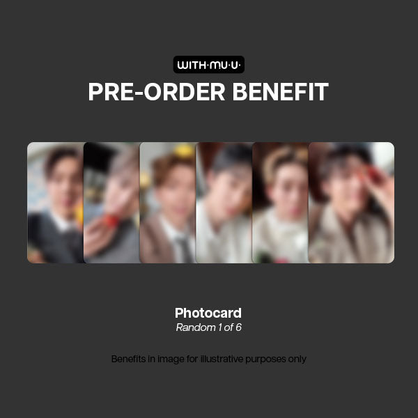 MONSTA X THE X 13th Mini Album - Withmuu POBs
