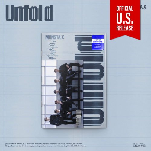 MONSTA X - Unfold [3rd English Album - POP-UP Exclusive Ver.] - K