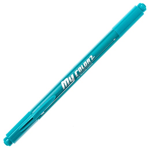 MyColor2 Double-Sided Marker - Blue Green product image capped