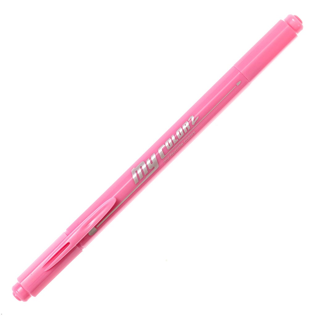 MyColor2 Double-Sided Marker - Coral Pink product image capped