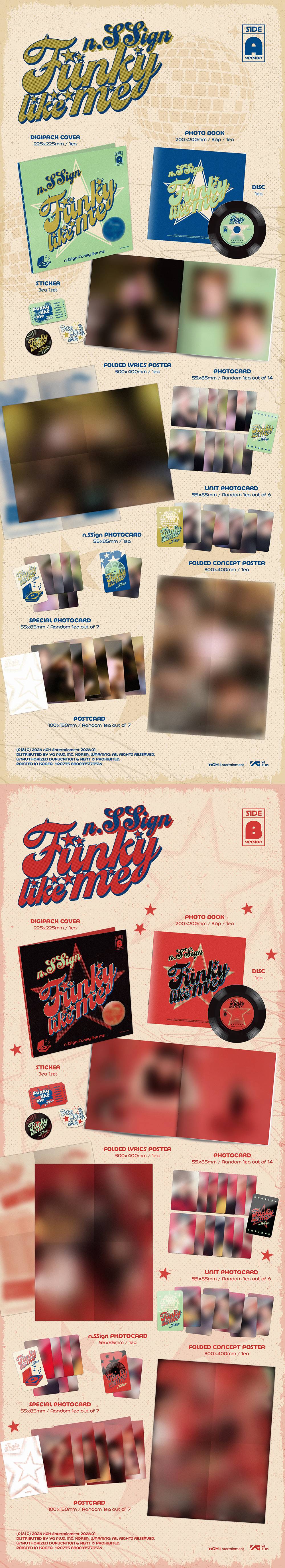 n.SSign - Funky like me [Album] - K PLACE