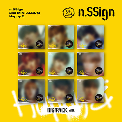 n.SSign Happy &amp; 2nd mini album - Digipack version main image