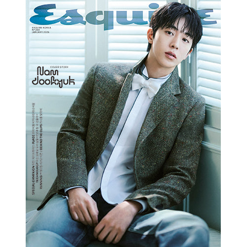 NAM JOO HYUK Cover ESQUIRE January 2026 - A Version