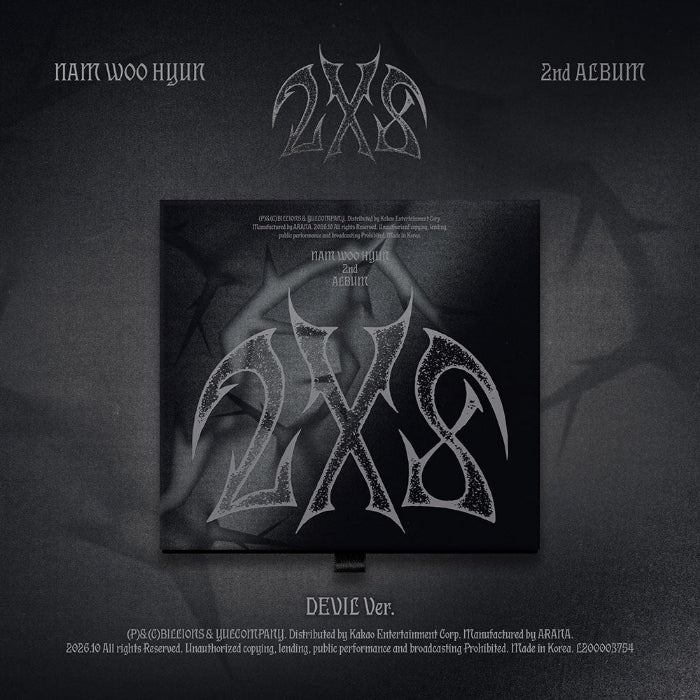 Nam Woo Hyun 2X8 2nd Album DEVIL Ver - main image 