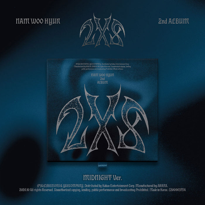 Nam Woo Hyun 2X8 2nd Album MIDNIGHT Ver - main image