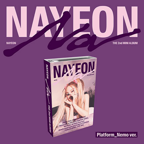 NAYEON Na 2nd Mini Album - Platform Nemo Version main image