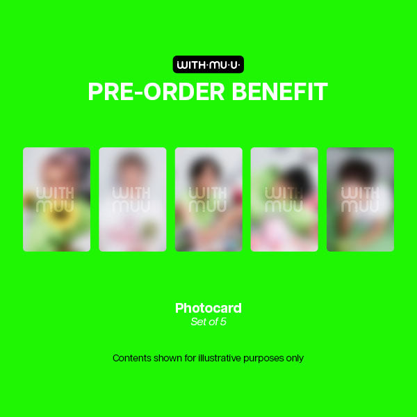 NCT 127 2027 Seasons Greetings WEIRD SQUAD - Withmuu POBs