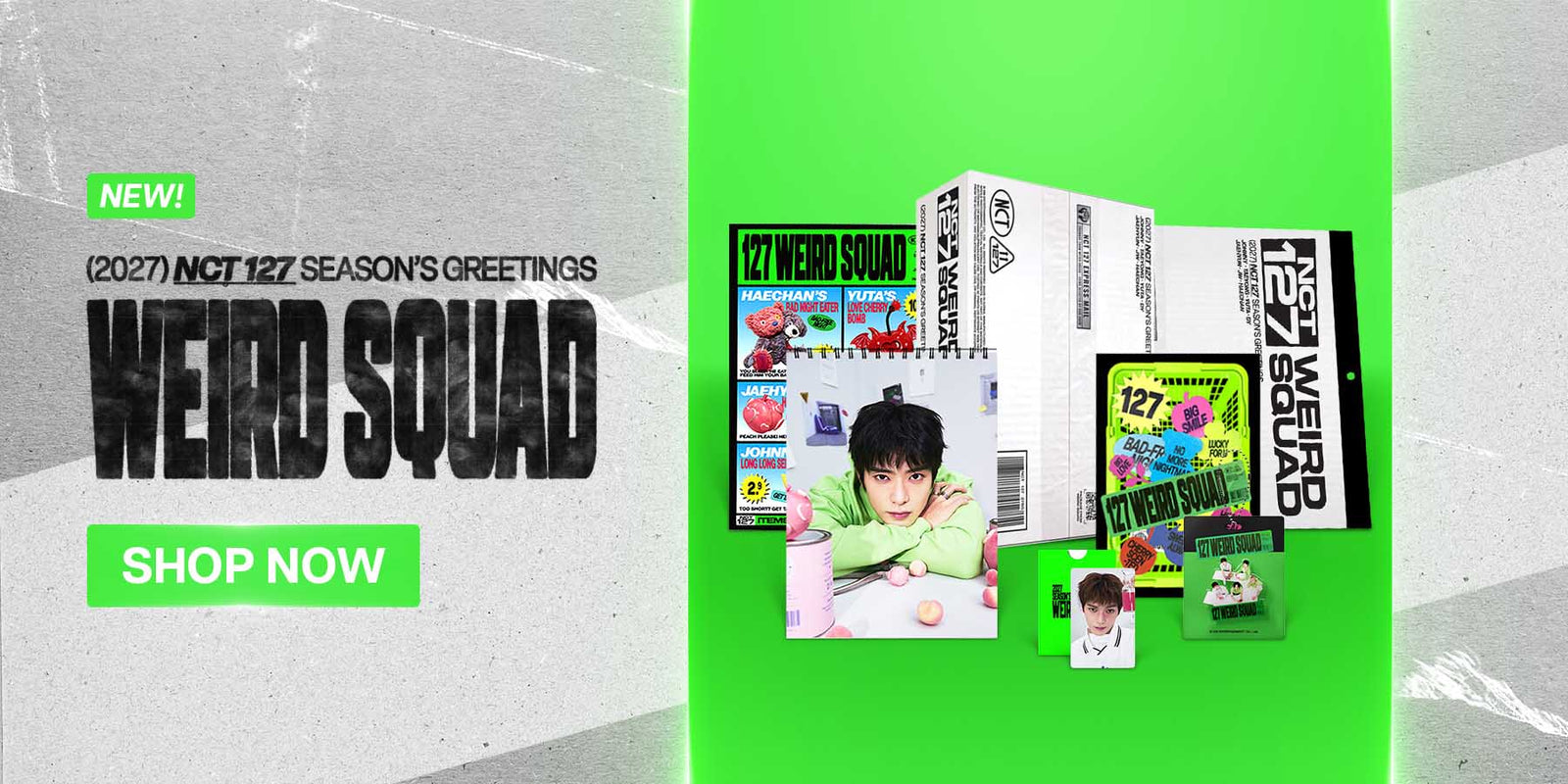 NCT 127 2027 Seasons Greetings - Banner