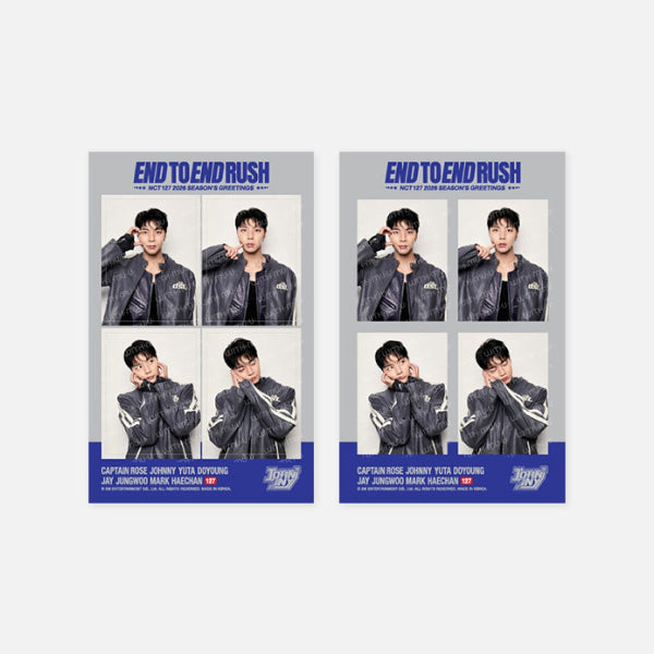 NCT 127 4-Cut Photo Set 2026 SM ARTIST Seasons Greetings Official MD - Main Image