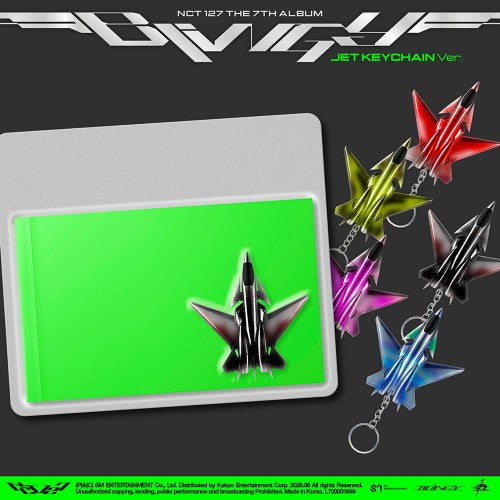 NCT 127 BLINGY 7th Album JET Keychain Ver - main image