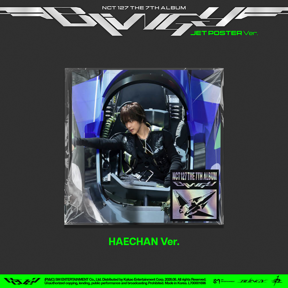NCT 127 - BLINGY [7th Album - JET Poster Ver.] - K PLACE