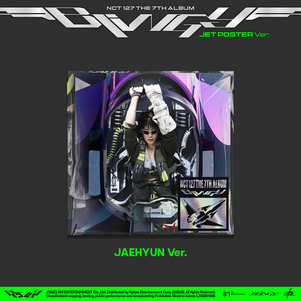 NCT 127 - BLINGY [7th Album - JET Poster Ver.] - K PLACE