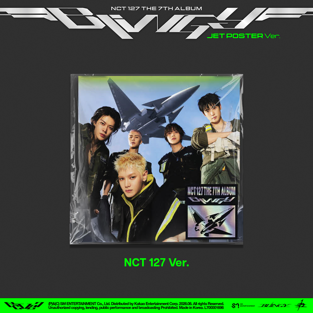 NCT 127 - BLINGY [7th Album - JET Poster Ver.] - K PLACE
