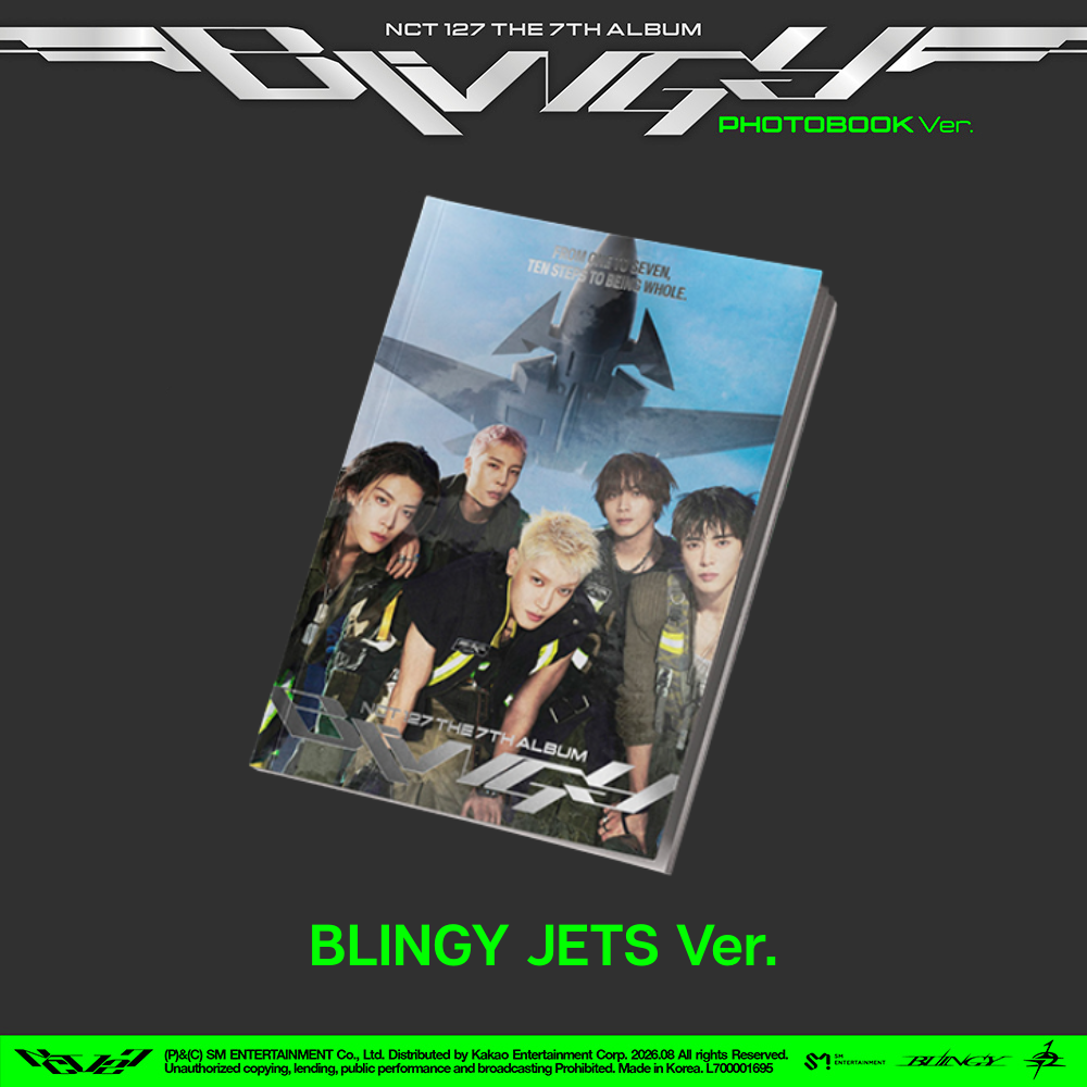 NCT 127 - BLINGY [7th Album - Photobook Ver.] - K PLACE