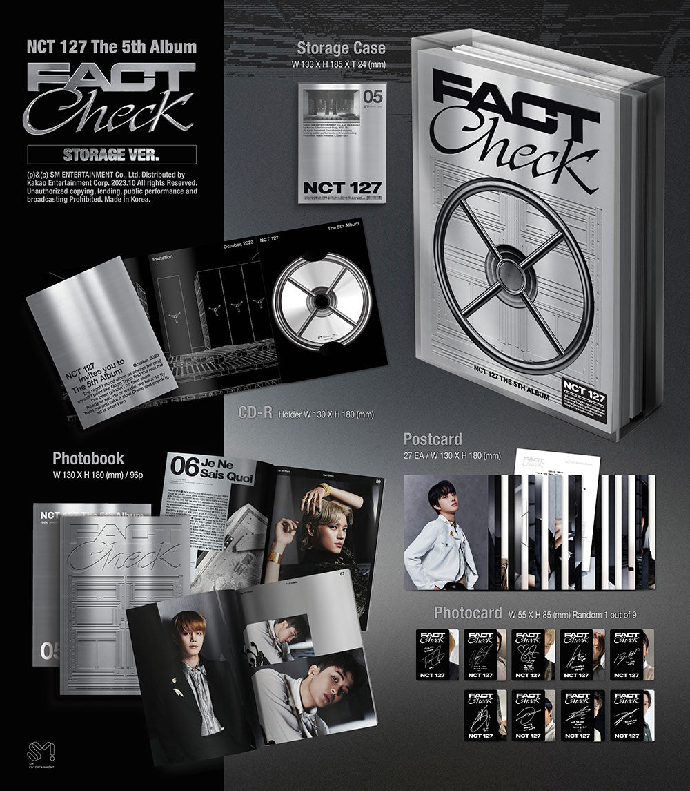 NCT 127 - Fact Check [5th Album - Storage Ver.]