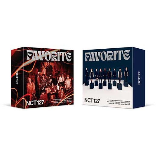 NCT 127 - Favorite 3rd Album Repackage - KiT Version 2 variations main image