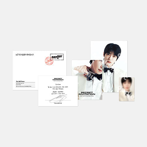 NCT 127 Invitation Set 2024 8th Anniversary Fanmeeting 8ECRET INVITATION Official MD - main image