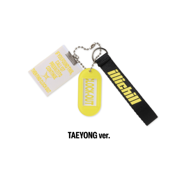 NCT 127 LOST and FOUND Keyring 7th Album NEO LOST and FOUND CENTER POP UP Official MD TAEYONG Ver - main image