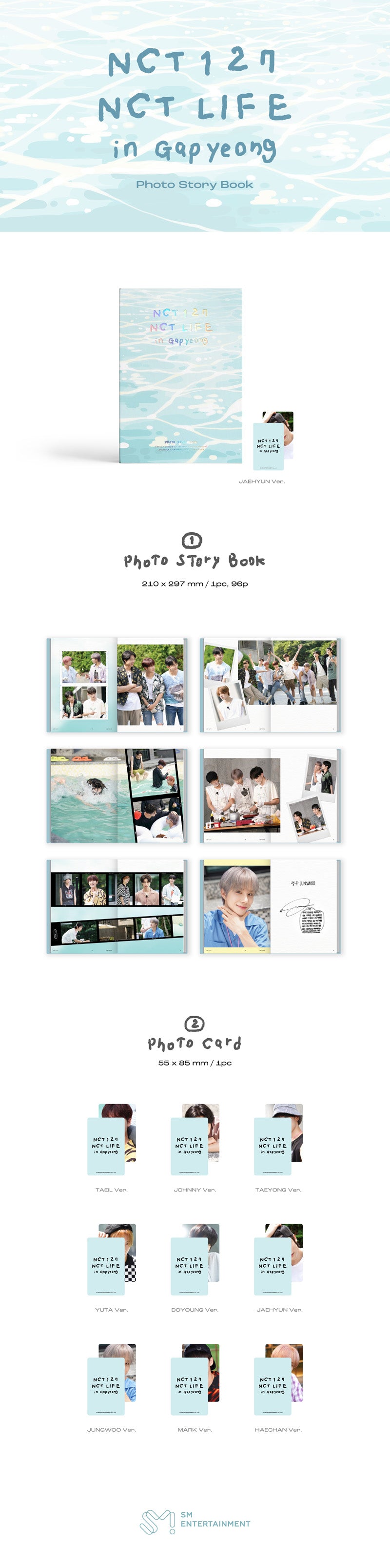 NCT 127 - NCT LIFE in Gapyeong [Photo Story Book]