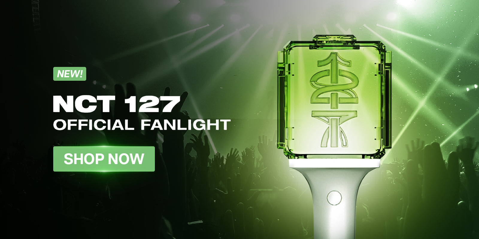 NCT 127 Official Light Stick v2 Banner