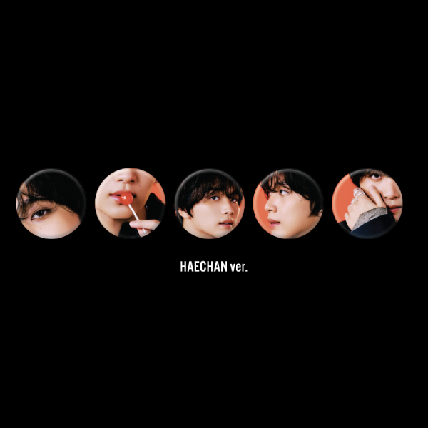NCT 127 Pin Button Set 2026 NCT 127 5th Tour NEO CITY SEOUL THE REDLINE Official MD HAECHAN Ver - main image