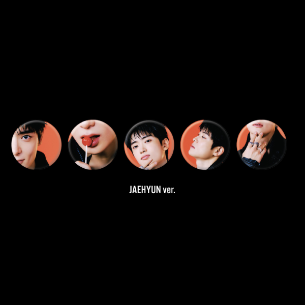 NCT 127 Pin Button Set 2026 NCT 127 5th Tour NEO CITY SEOUL THE REDLINE Official MD JAEHYUN Ver - main image