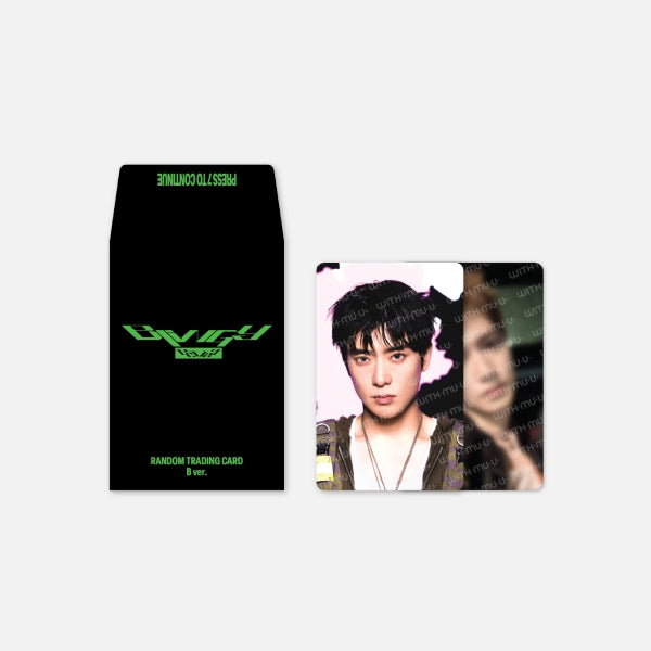 NCT 127 Random Trading Card B Ver 7th Album NEO LOST and FOUND CENTER POP UP Official MD - main image