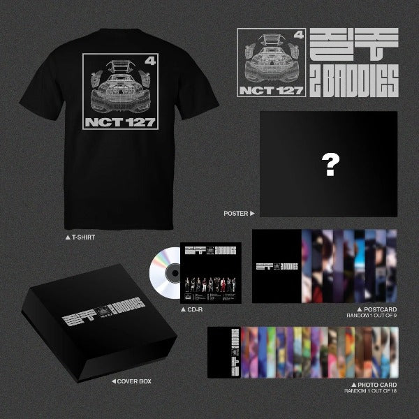 NCT 127 Short Sleeve T Shirt 2 Baddies Deluxe Box  - main image