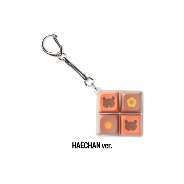 NCT 127 SOM-MOONG-CHILL Key Cap Keyring 7th Album NEO LOST and FOUND CENTER POP UP Official MD HAECHAN Ver - main image