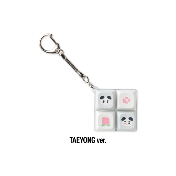 NCT 127 SOM-MOONG-CHILL Key Cap Keyring 7th Album NEO LOST and FOUND CENTER POP UP Official MD TAEYONG Ver - main image