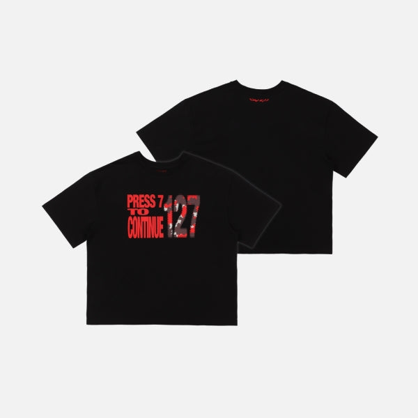 NCT 127 TShirt CALL 127 Ver 7th Album NEO LOST and FOUND CENTER POP UP Official MD - main image