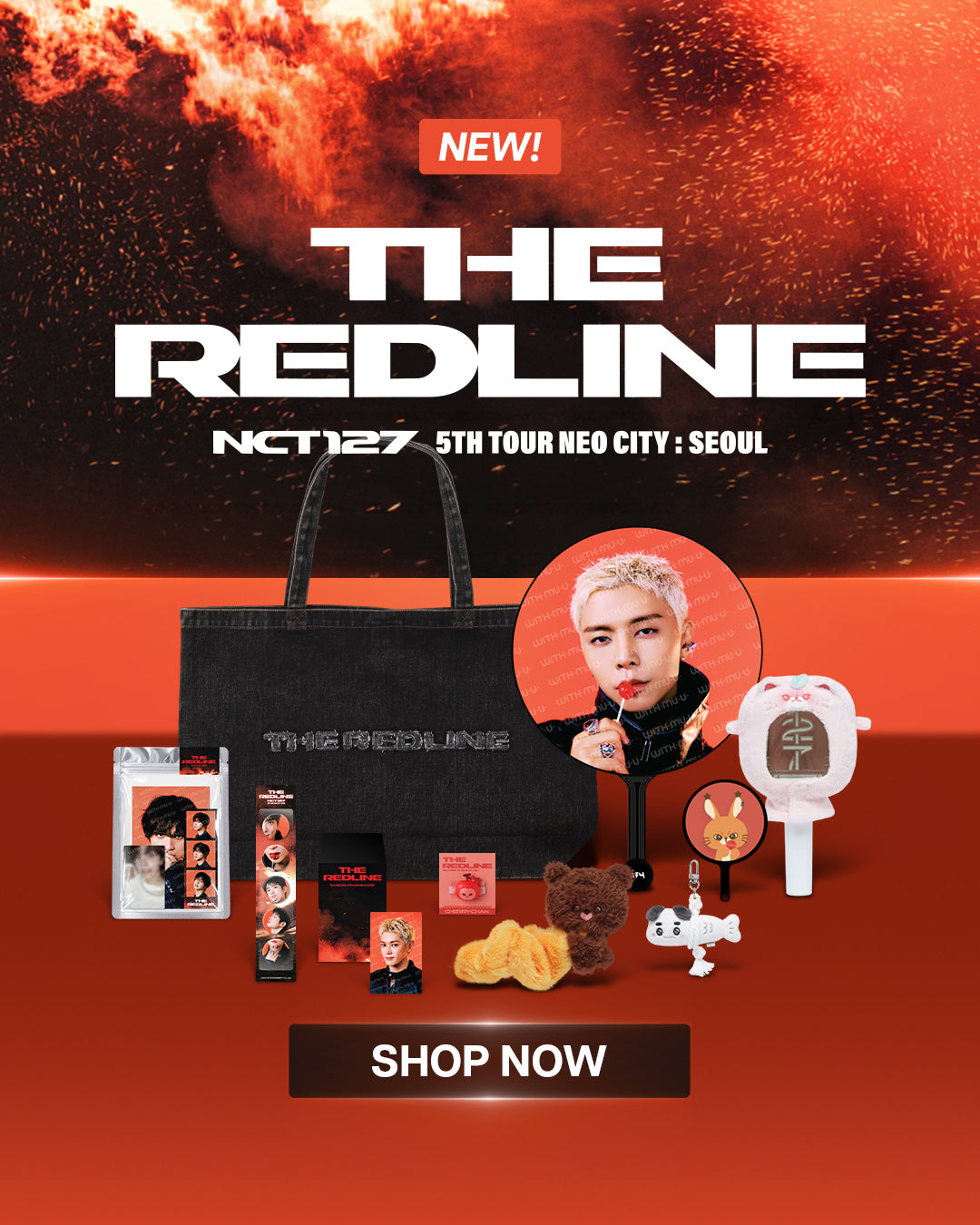 NCT 127 THE REDLINE MD - Mobile Banner