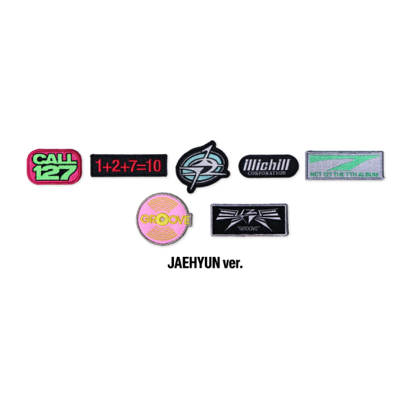 NCT 127 Wappen Set 7th Album NEO LOST and FOUND CENTER POP UP Official MD JAEHYUN Ver - main image