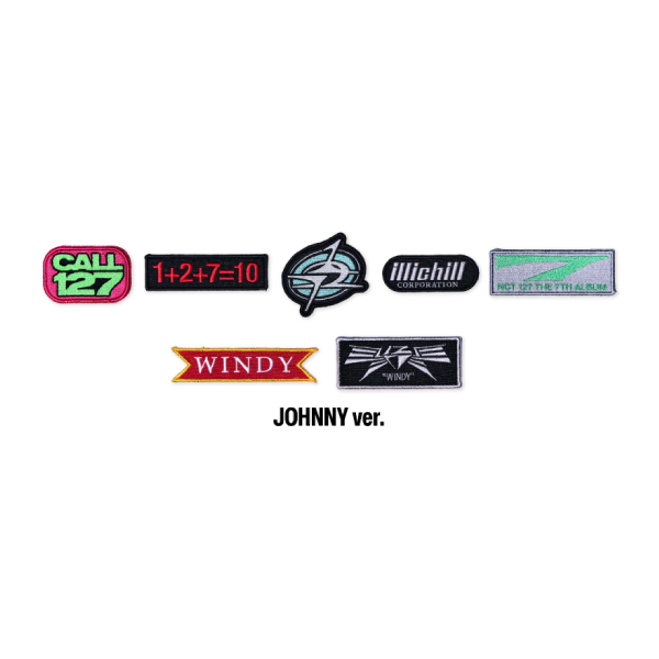 NCT 127 Wappen Set 7th Album NEO LOST and FOUND CENTER POP UP Official MD JOHNNY Ver - main image