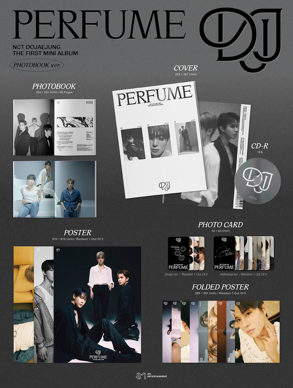 NCT DOJAEJUNG - Perfume [1st Mini Album - Photobook Ver.]