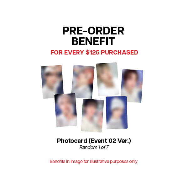 NCT DREAM 2025 NCT DREAM POP UP TIME RIDERS Official MD - Event 2 POBs
