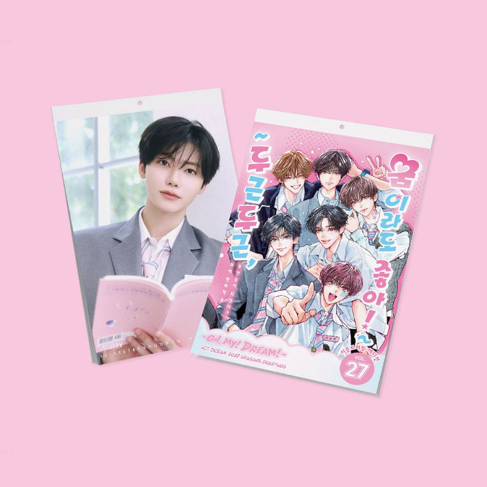 NCT DREAM 2027 Seasons Greetings Wall Calendar OH MY DREAM - main image