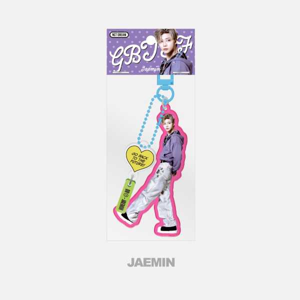 NCT DREAM Acrylic Keyring 2025 NCT DREAM POP UP TIME RIDERS Official MD - JAEMIN Version