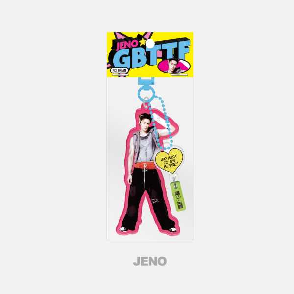 NCT DREAM Acrylic Keyring 2025 NCT DREAM POP UP TIME RIDERS Official MD - JENO Version