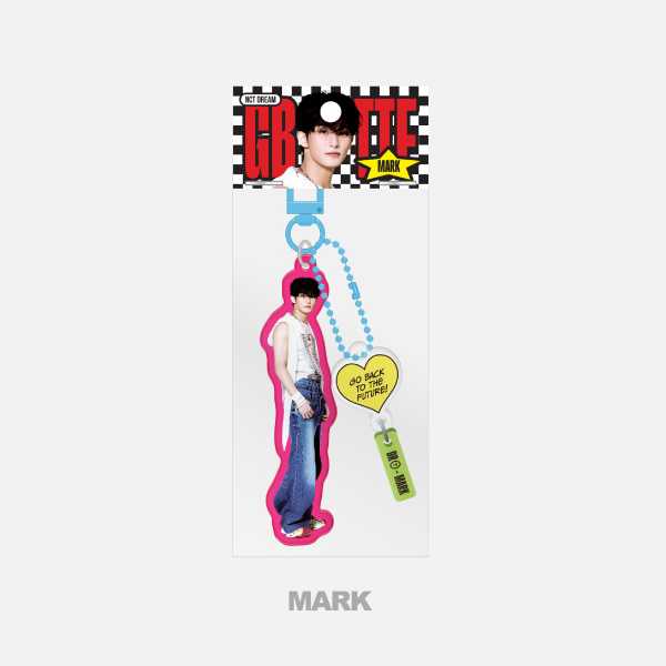 NCT DREAM Acrylic Keyring 2025 NCT DREAM POP UP TIME RIDERS Official MD - MARK Version
