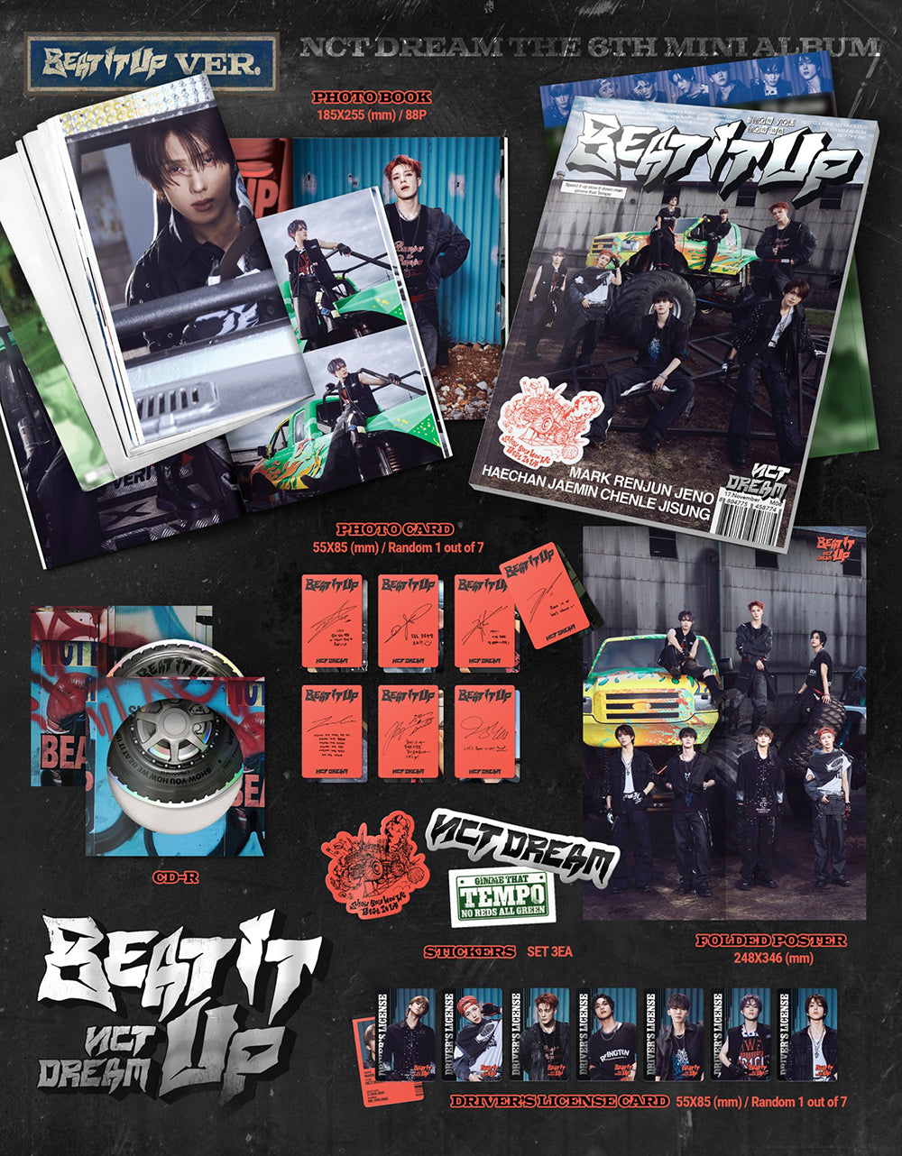 NCT DREAM - Beat It Up [6th Mini Album - Beat It Up Ver.]