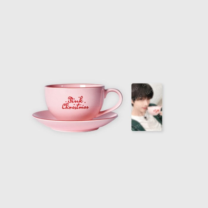 NCT DREAM Cup Saucer Set 2024 Pink Christmas main image