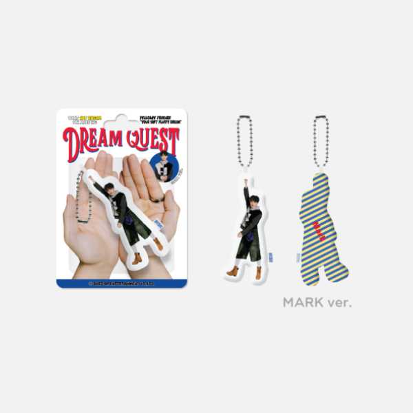 NCT DREAM Cushion Keyring 2025 Fanmeeting DREAM QUEST Official MD - MARK Version