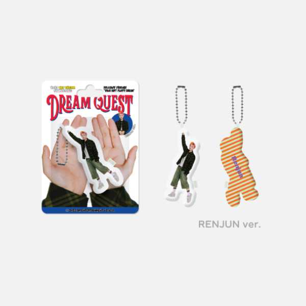 NCT DREAM Cushion Keyring 2025 Fanmeeting DREAM QUEST Official MD - RENJUN Version