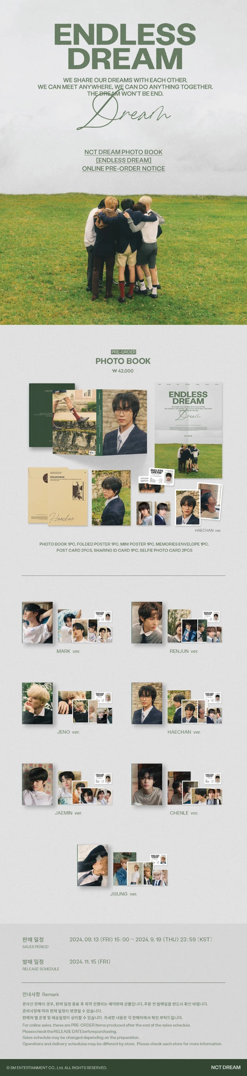 NCT DREAM - ENDLESS DREAM [Photobook]