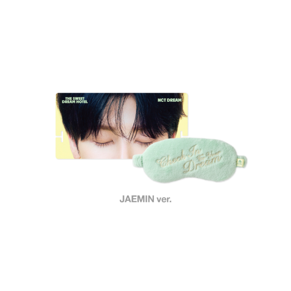 NCT DREAM Eye Mask Set 2026 NCT DREAM 10th Anniversary Party THE SWEET DREAM HOTEL POP UP Official MD JAEMIN Ver - main image